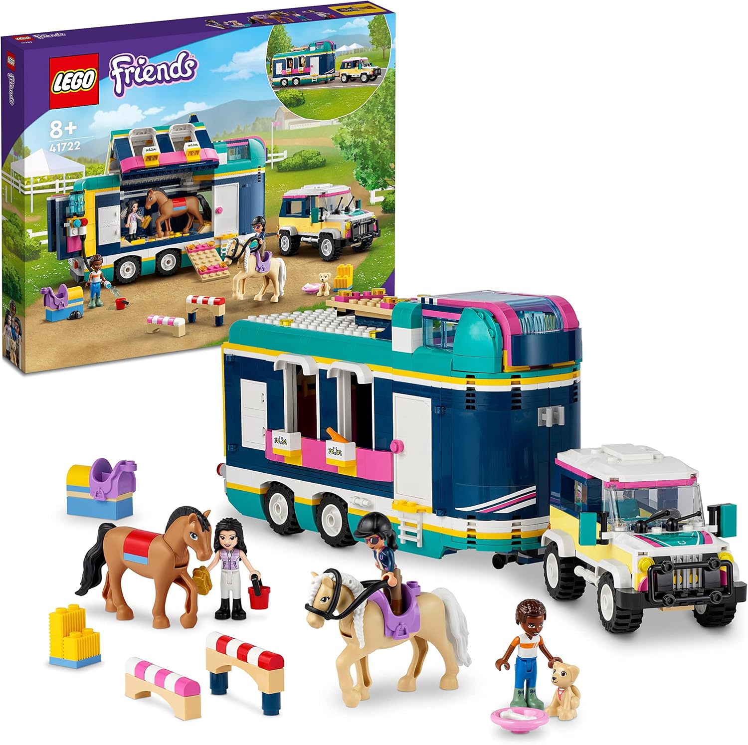 LEGO Friends 41722 Horse Show Trailer Main image