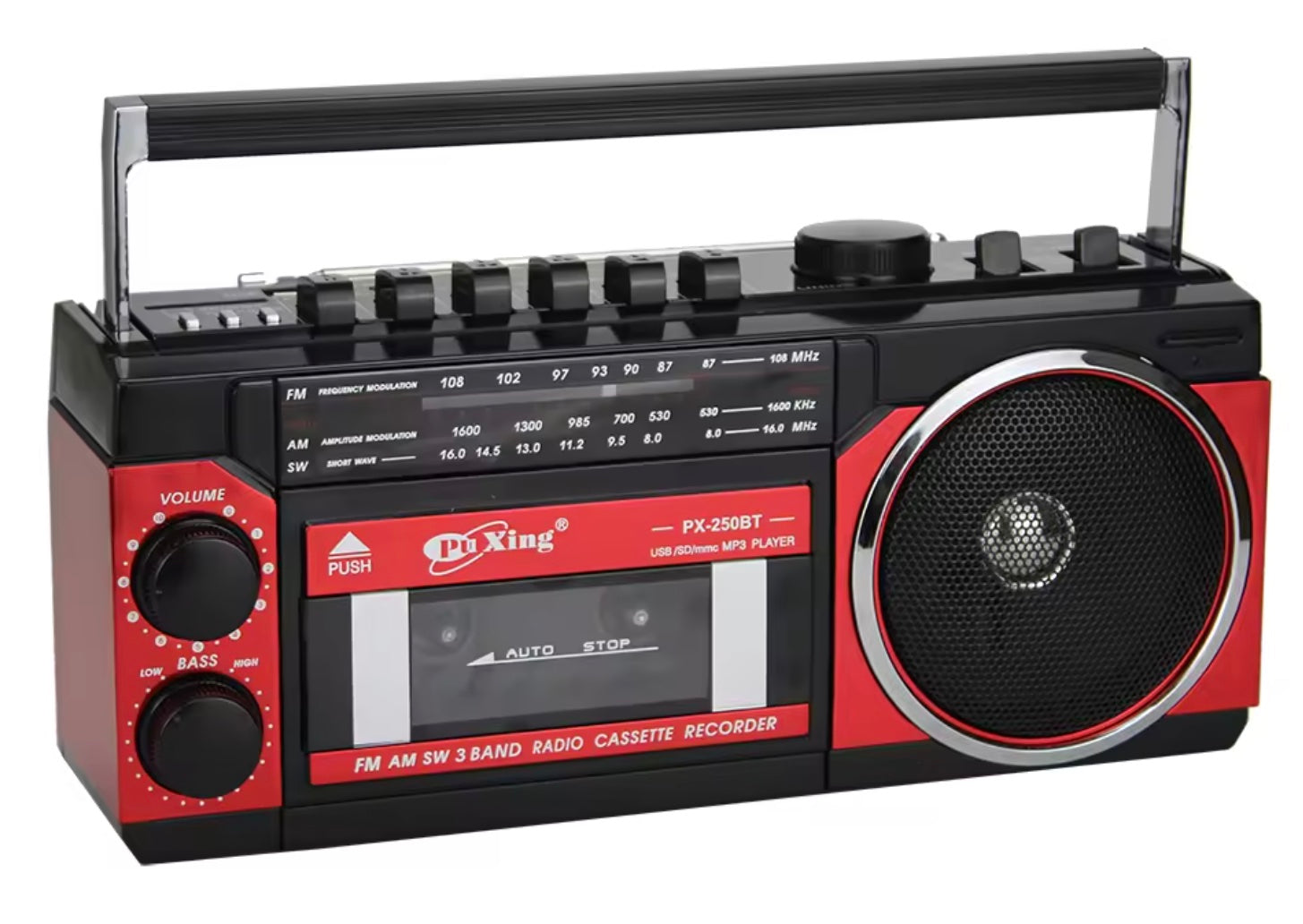3 Bands Cassette Recorder Radio PX250BT Main image