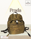 Prada Mini Backpack Nylon Army
