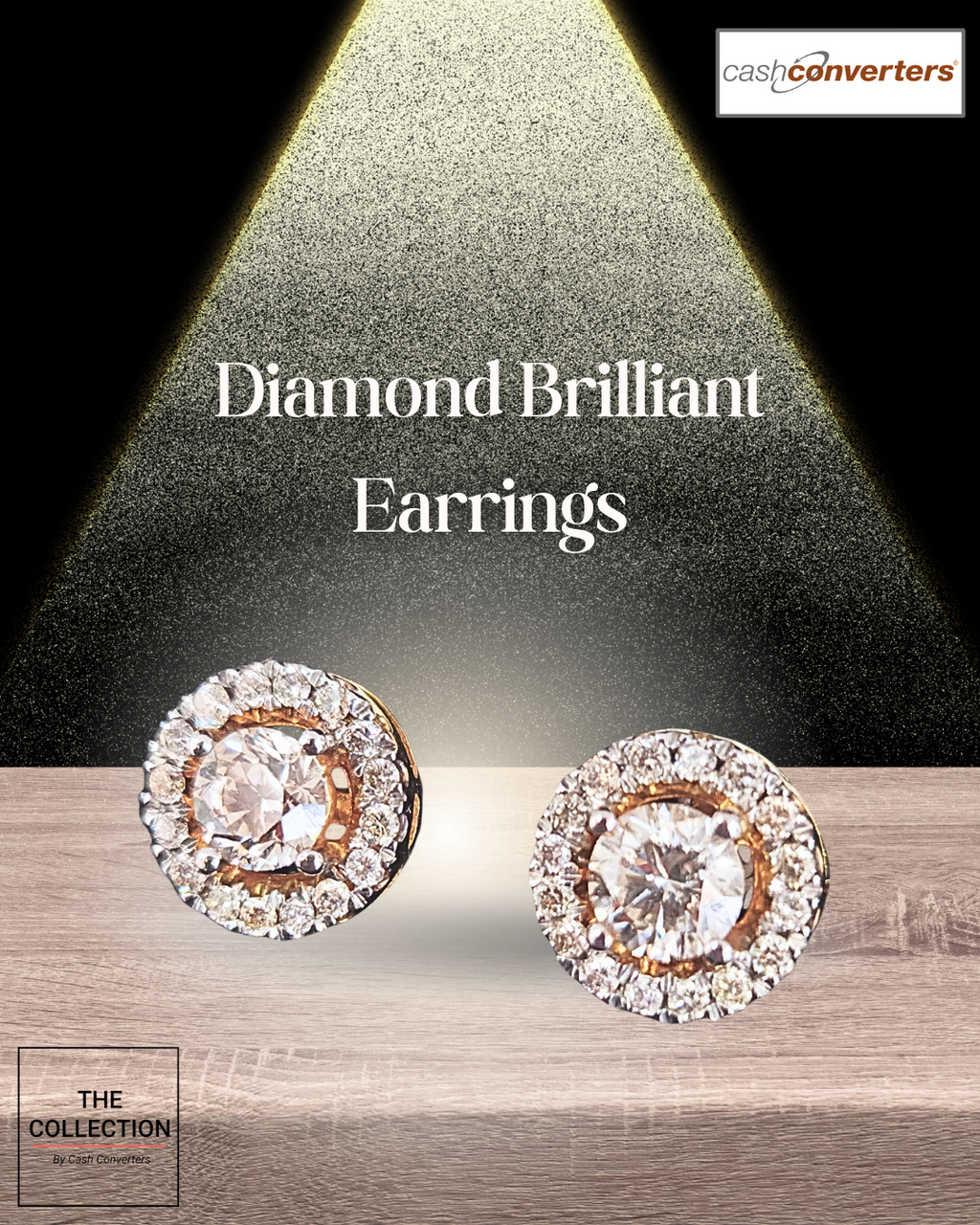 Diamond Briliiant Earrings 5.47gr
