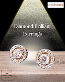 Diamond Briliiant Earrings 5.47gr