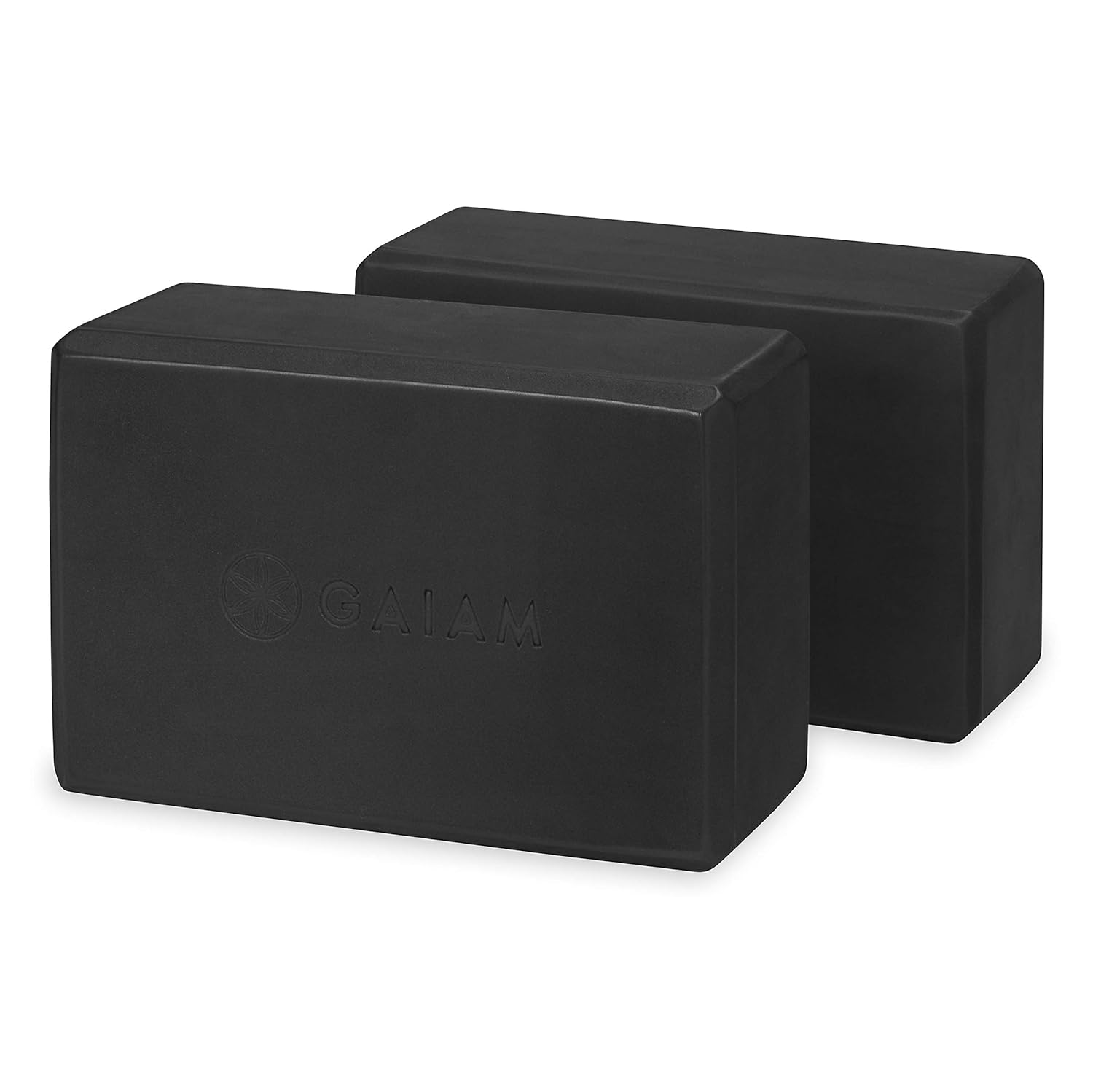 Gaiam Essentials Yoga Block Set Of 2 Black Main image