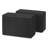 Gaiam Essentials Yoga Block Set Of 2 Black