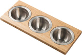 Kraus Kore Set Of 3 Stainless Steel Round Bowls KSC1003BB