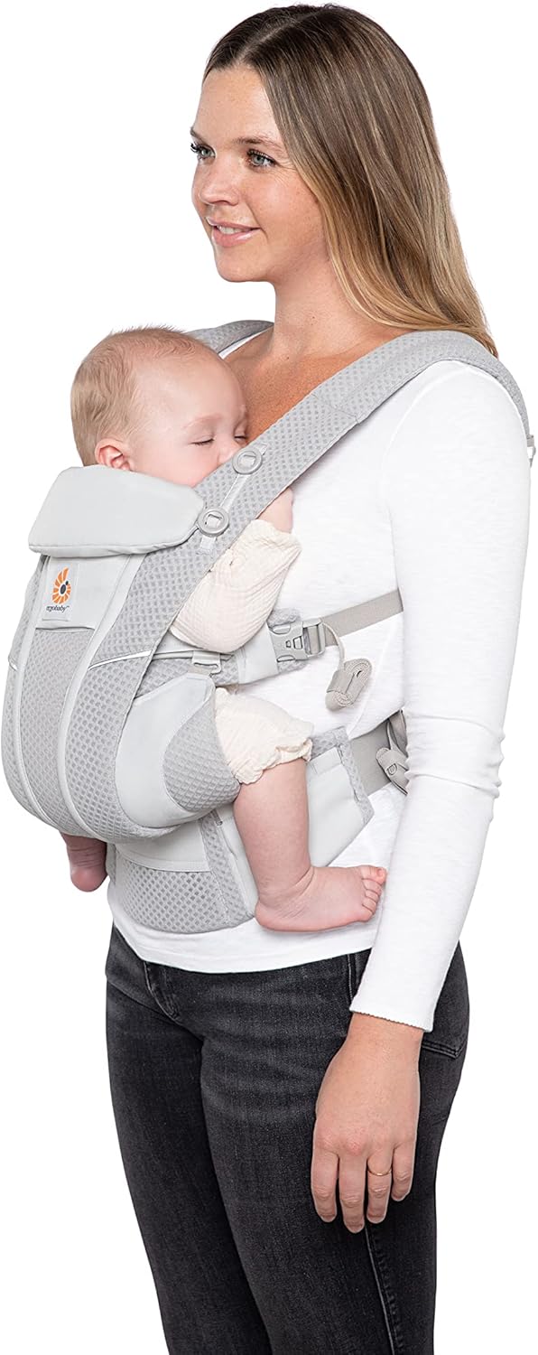 Ergobaby BCZ360PGRY Omni Breeze Baby Carrier Pearl Grey Main image