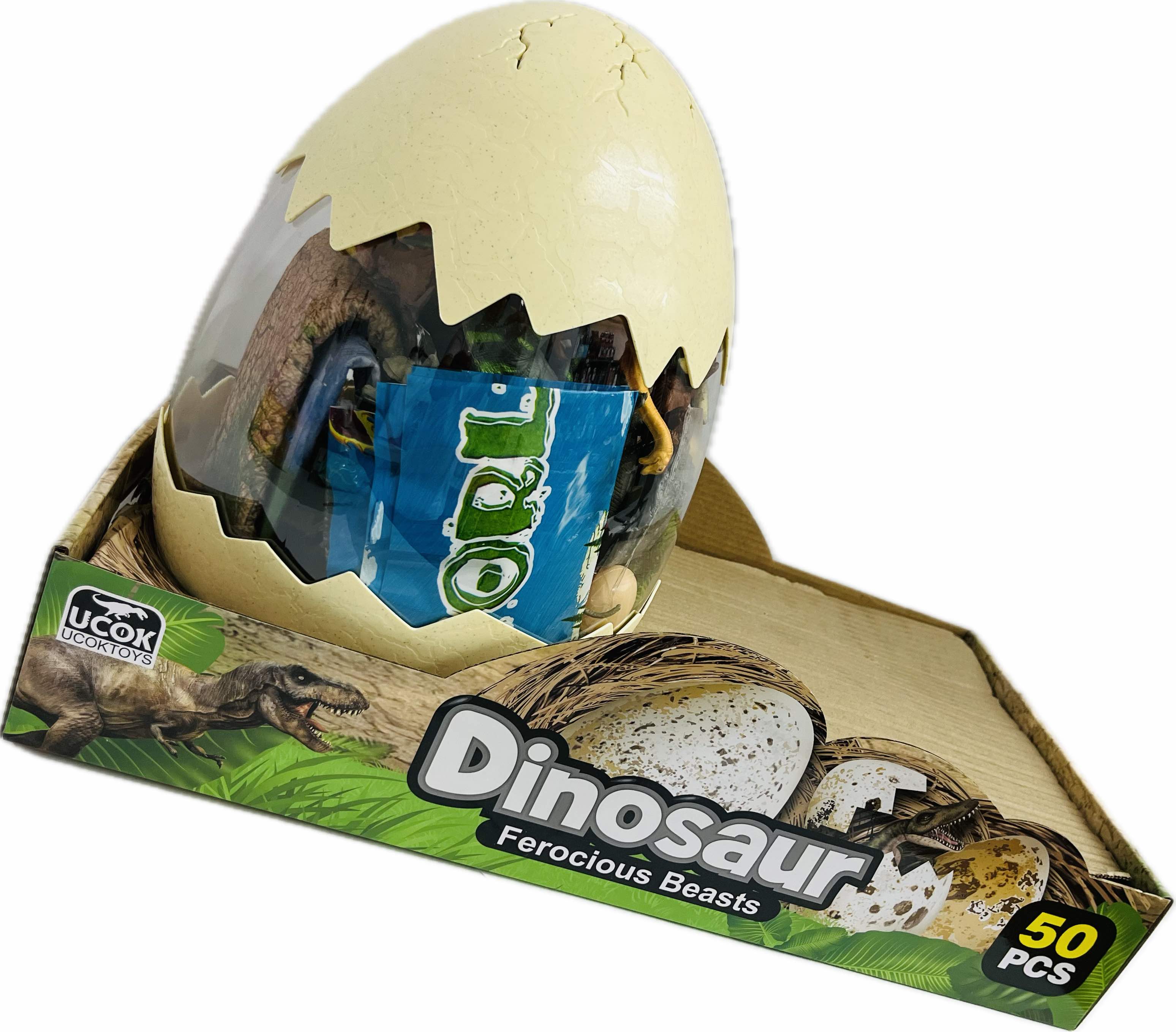 Dinosaur Ferocious Beasts 50pcs Set Main image