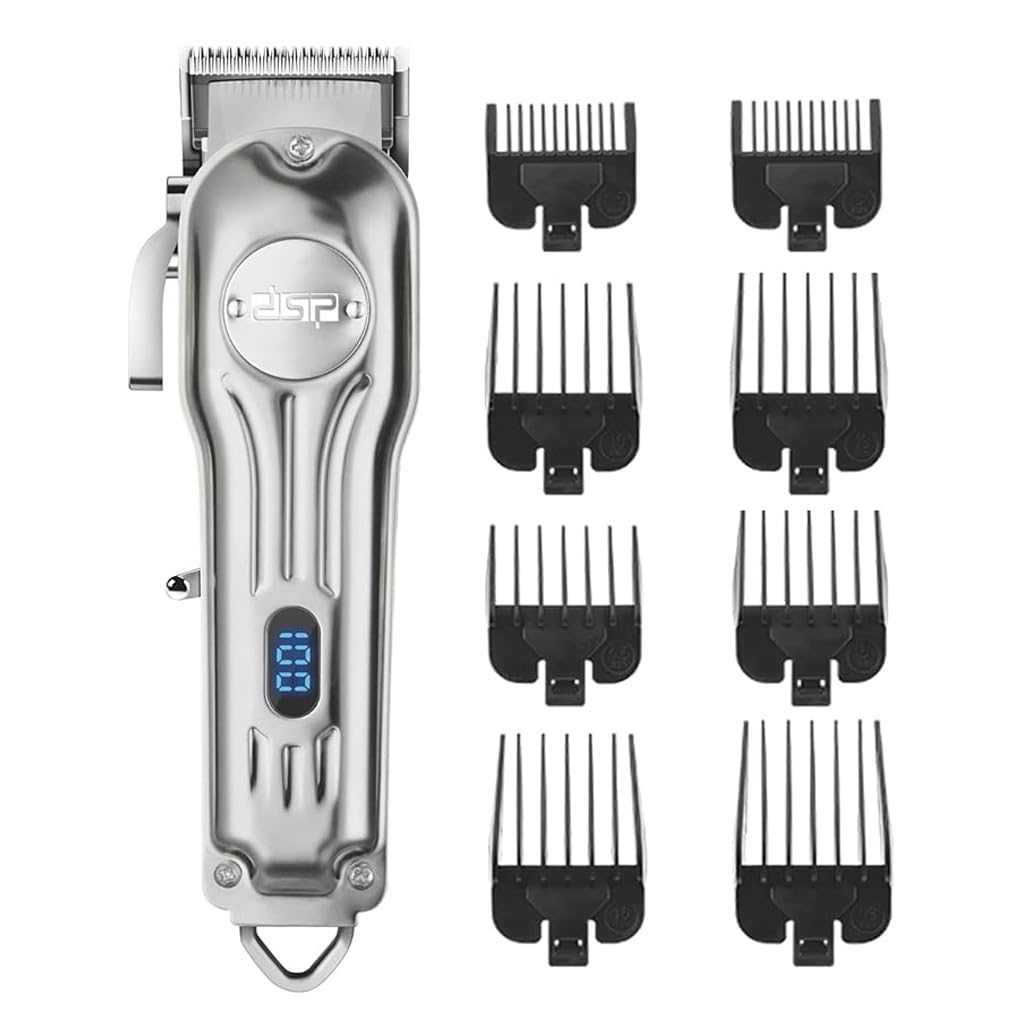 DSP 91475 Metal Edition Silver FX Professional Hair Clipper Trimmer For Men Main image