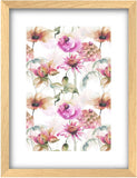 Poster Hub Watercolour Flower Medley Flower Art Decor