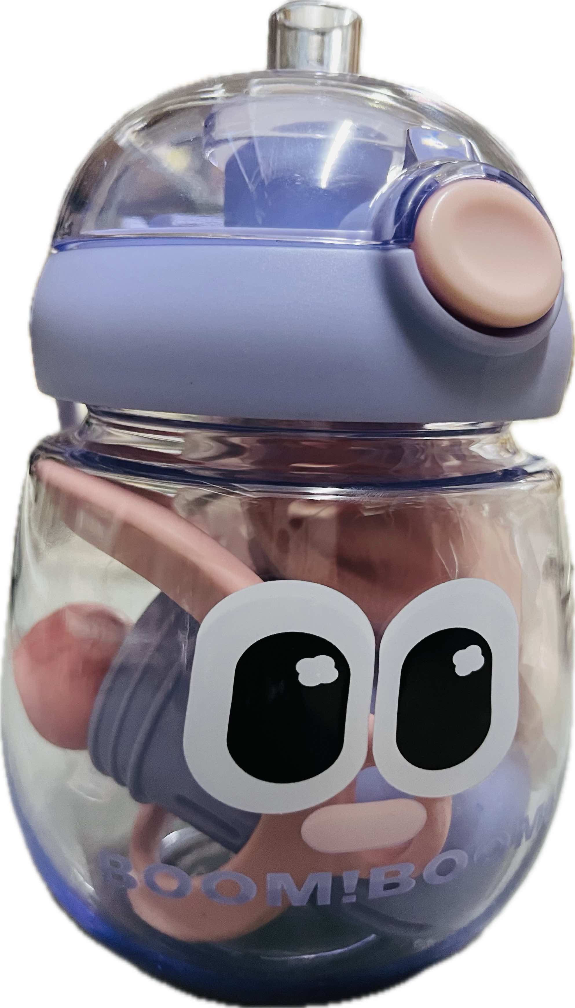 Boom Boom Plastic Water Bottle 600mL
