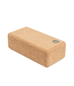 Manduka Lean Easy Grip Fine Grain Cork Yoga Block  3x4x8.5in Lean Cork Block