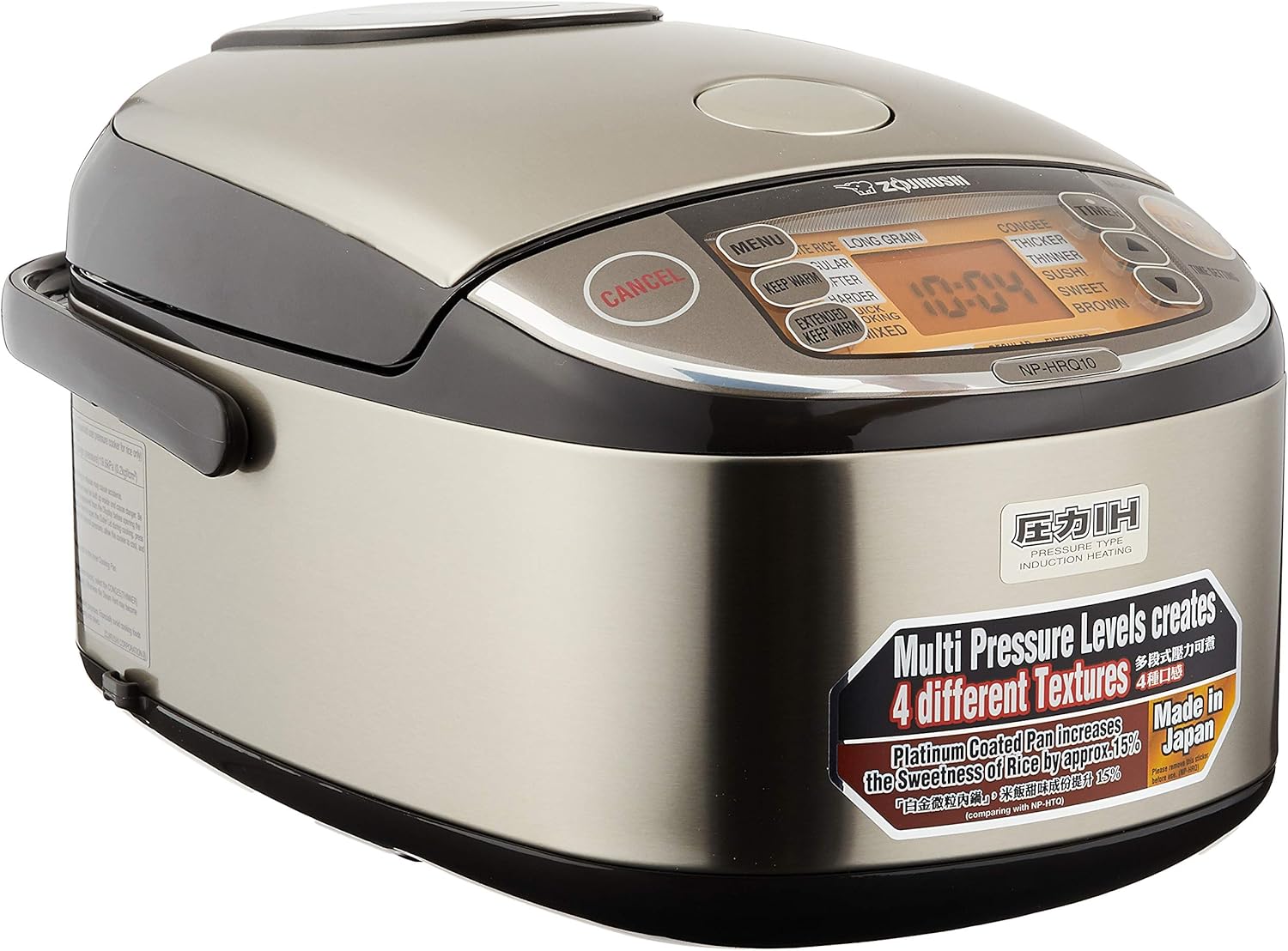Zojirushi NPHRQ10 IH Pressure Rice Cooker 1.0L Main image