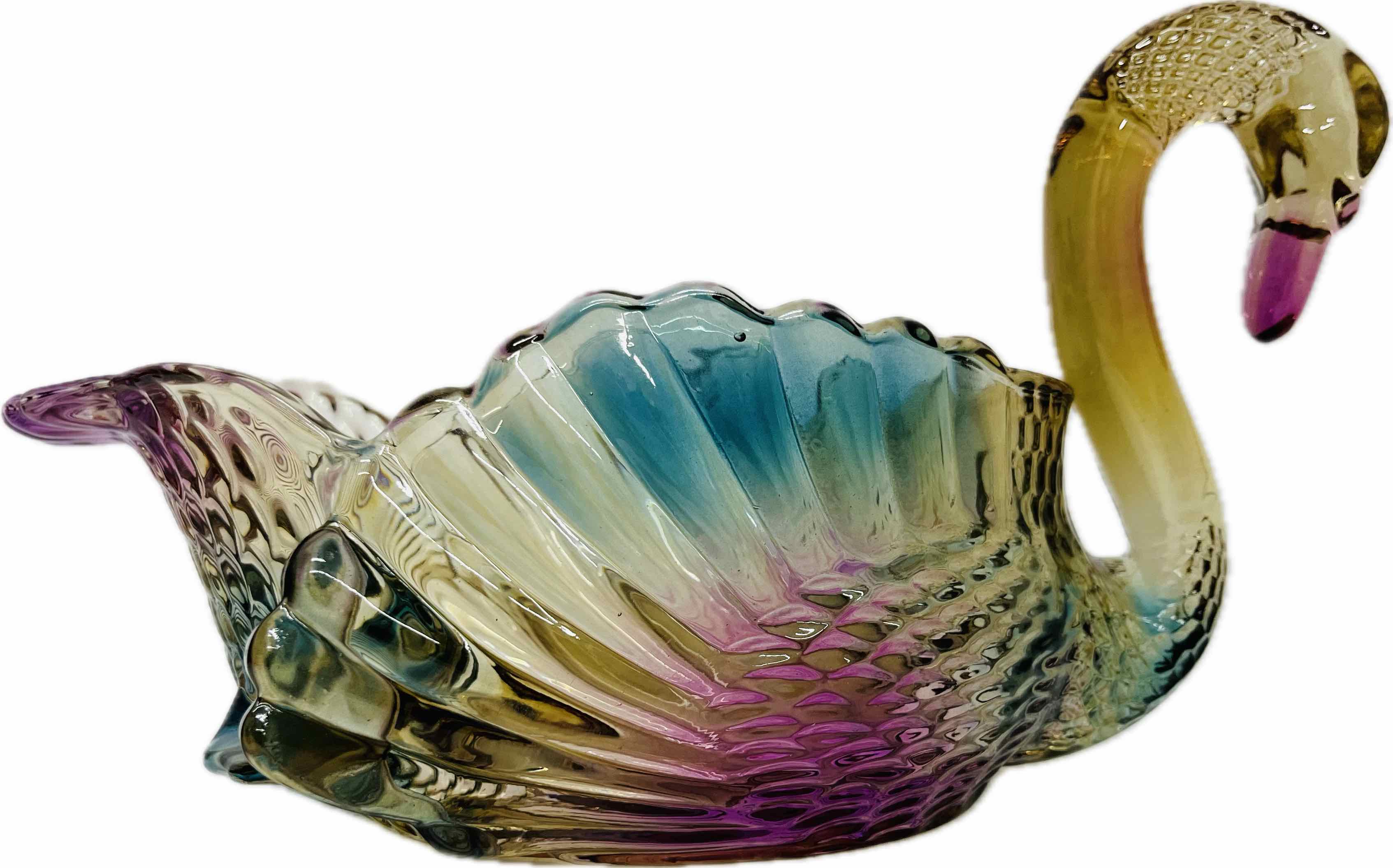 Candy Bowl Swan Glass Main image