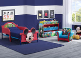 Delta Children 3D-Footboard Toddler Bed, Disney Mickey Mouse