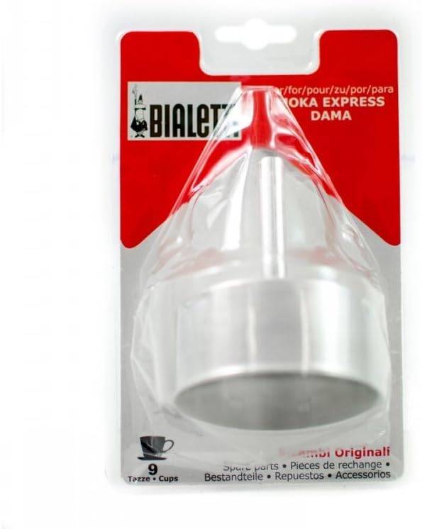 Bialetti Moka Funnel 9 Cup Silver Main image