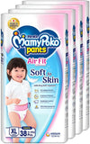 MamyPoko Air Fit Girls Pants Baby Diapers XL 12to22kg 38 Pcs X 4 Packs
