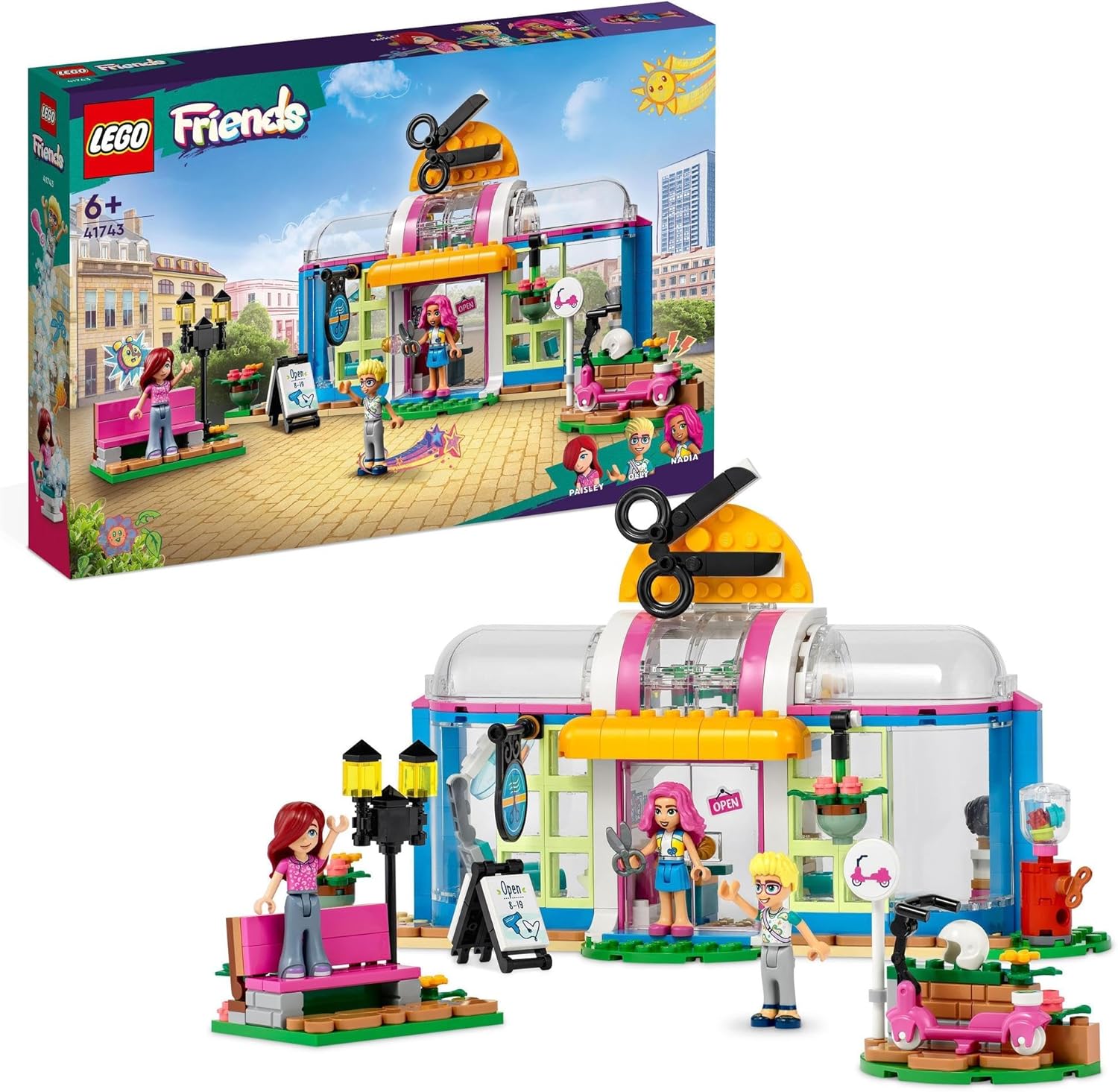 LEGO 41743 Friends Toy Hair Salon Building Toy Main image