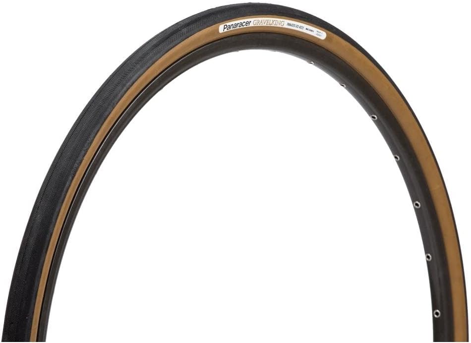 Panaracer Gravel King Gravel Tire Bike 700x23 Black Tread Brown Sidewall Main image