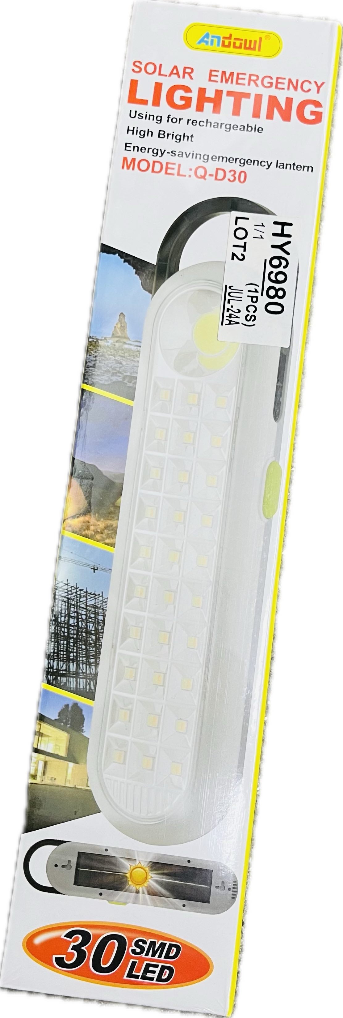 Andowl Solar Emergency Lighting QD30 Main image