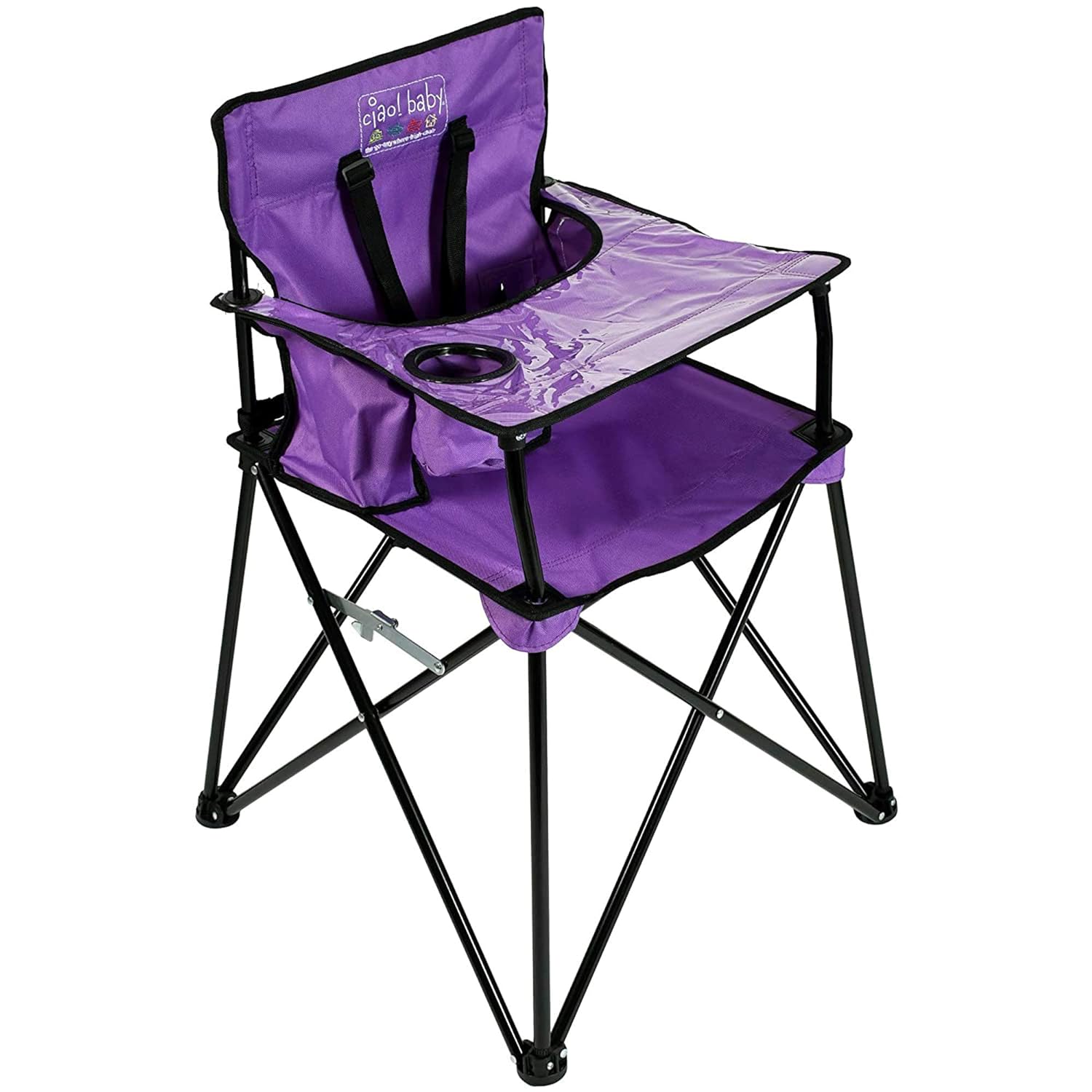 Ciao Baby Portable High Chair For Babies And Toddlers Purple Main image