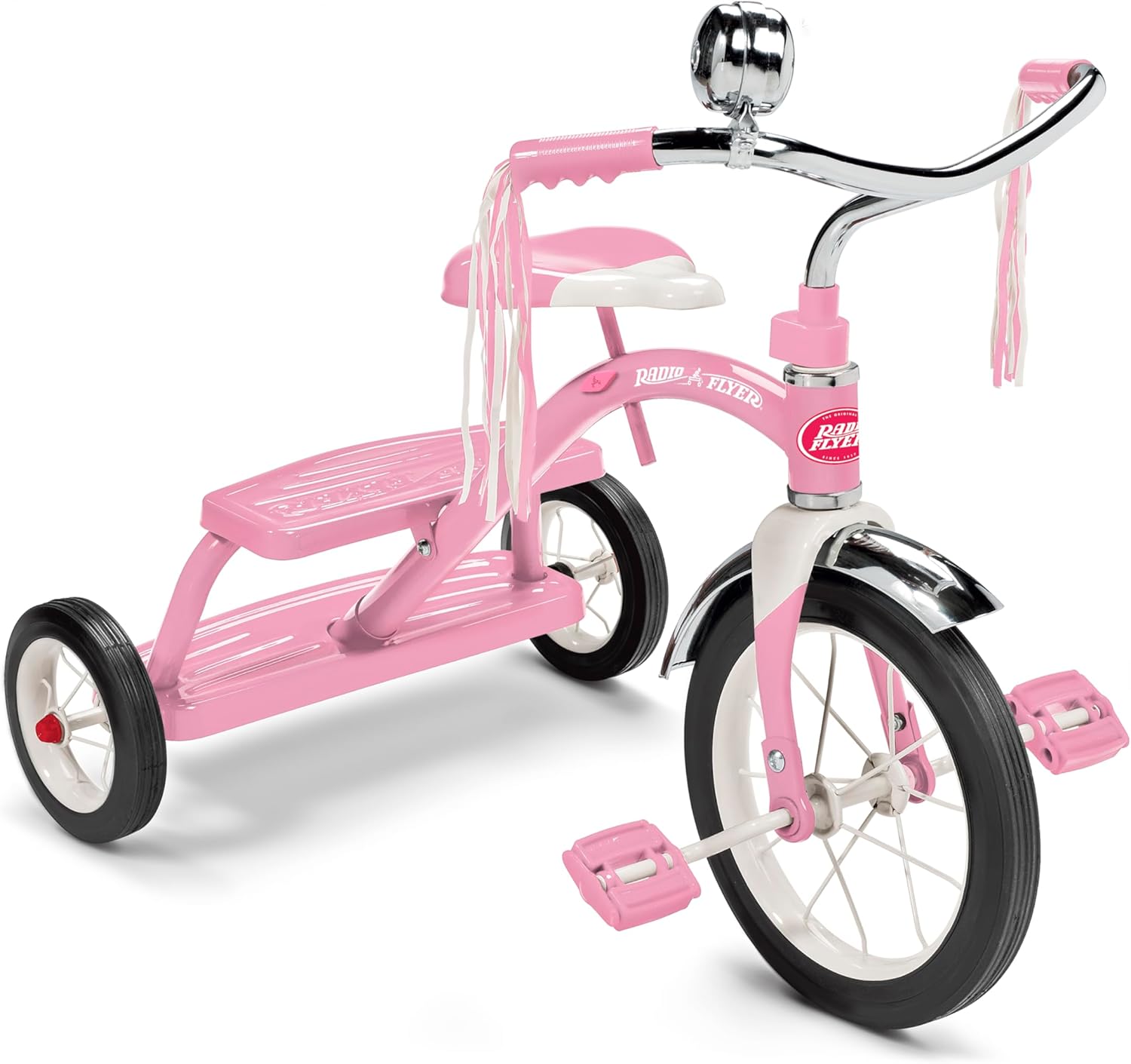 Radio Flyer Classic Pink Dual Deck Tricycle Ride On Main image
