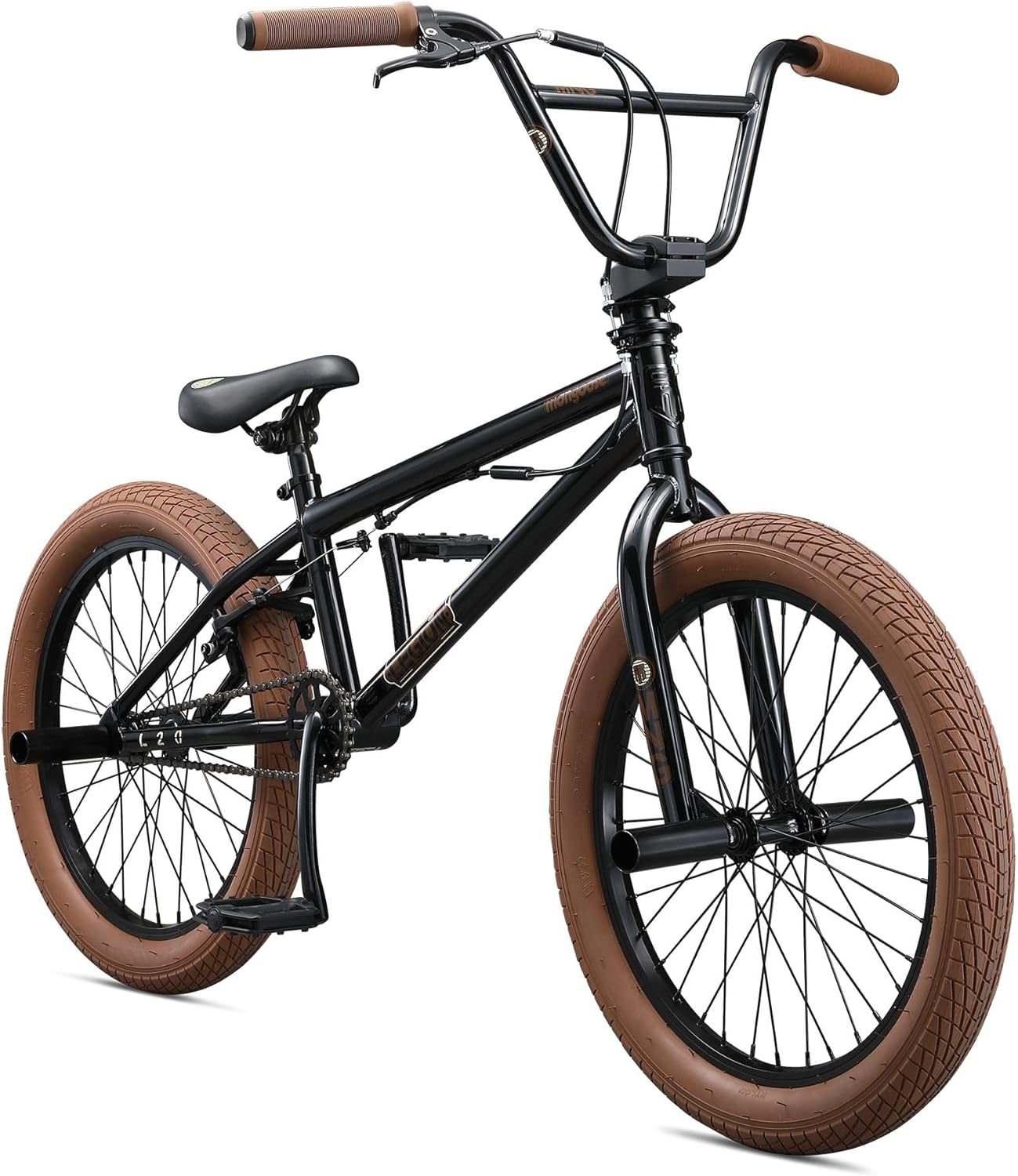 Mongoose Legion L20 Kids Freestyle BMX Bike Intermediate Rider 20inch Wheels Black Main image