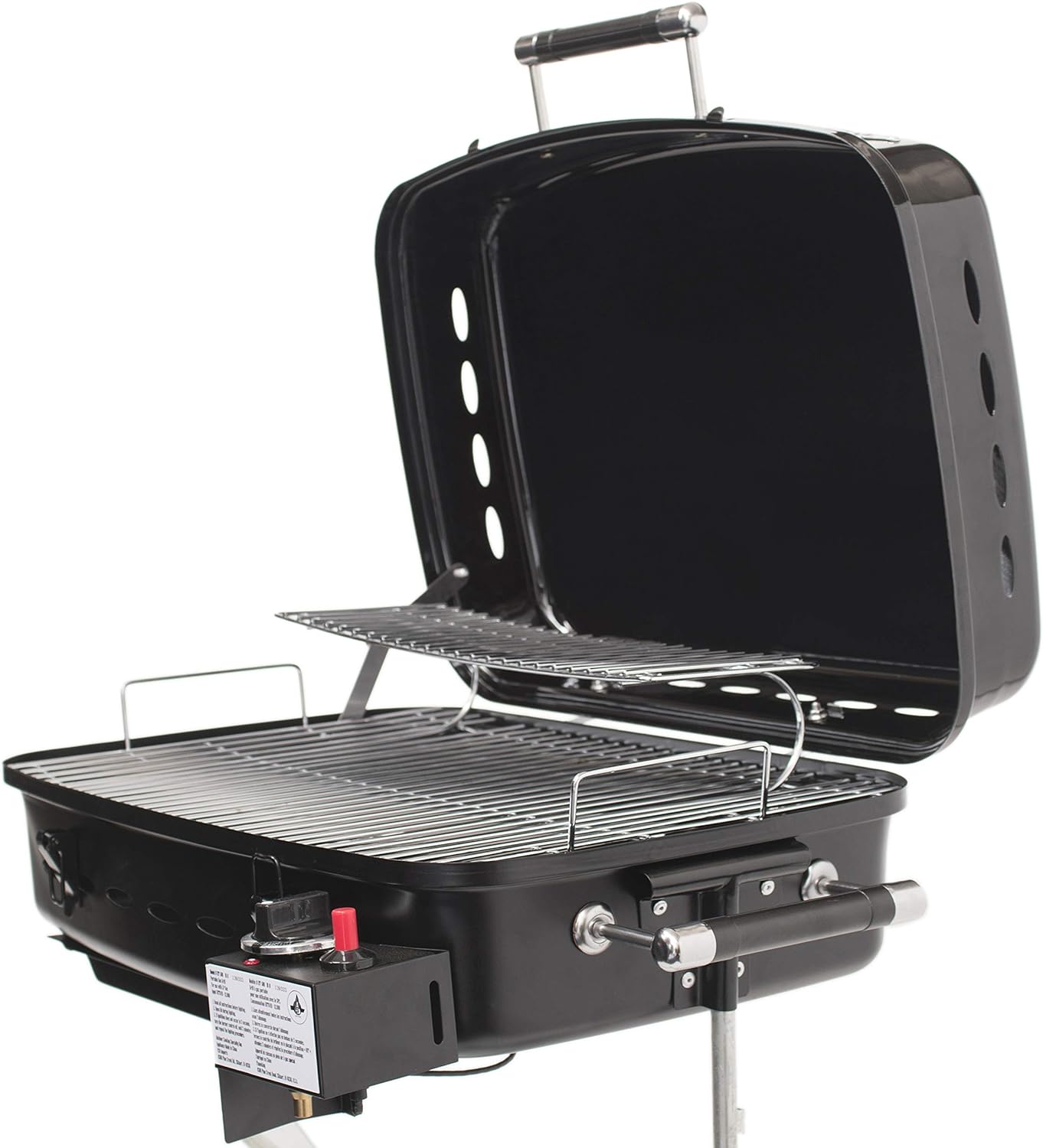Flame King YSNHT500 RV Or Trailer Mounted BBQ Motorhome Gas Grill Black Main image