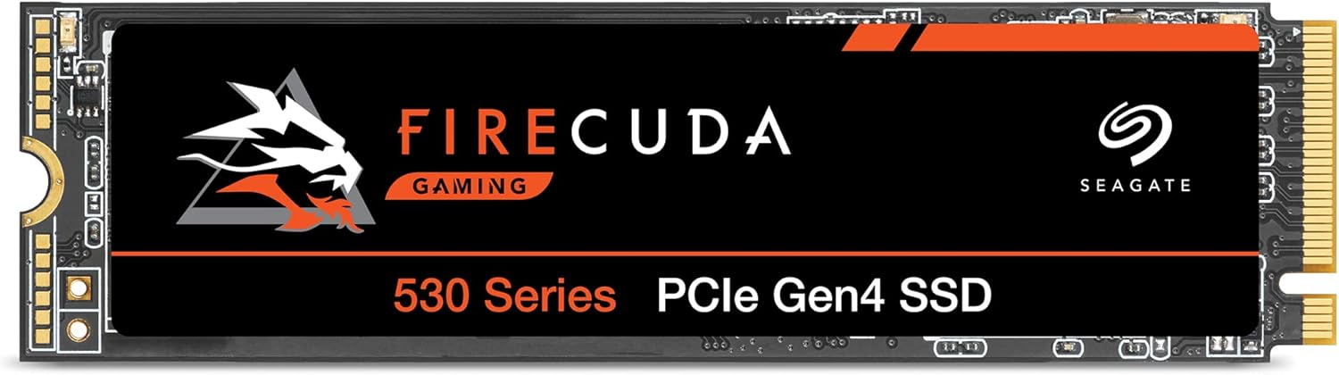 Seagate FireCuda 530 500GB SSD M.2 PCIe Gen4x4 NVMe 1.4 Compatible PS5 Main image