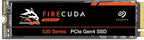 Seagate FireCuda 530 500GB SSD M.2 PCIe Gen4x4 NVMe 1.4 Compatible PS5