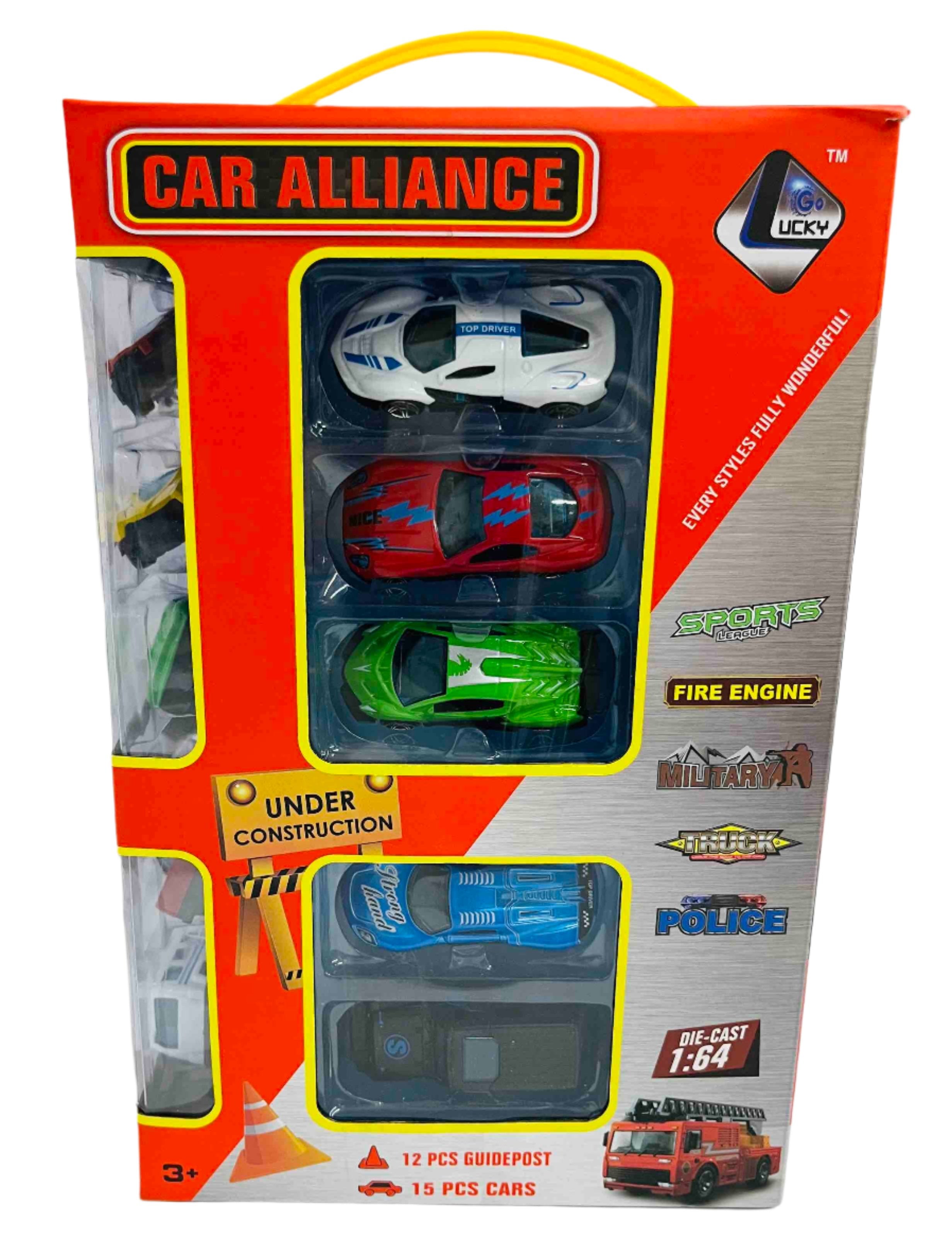 Car Alliance DieCast 15pc Car Set Main image