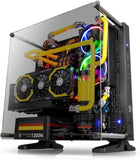 Thermaltake CA1G400M1WN06 Core P3 ATX Tempered Glass Gaming Computer Case Chassis Black Edition