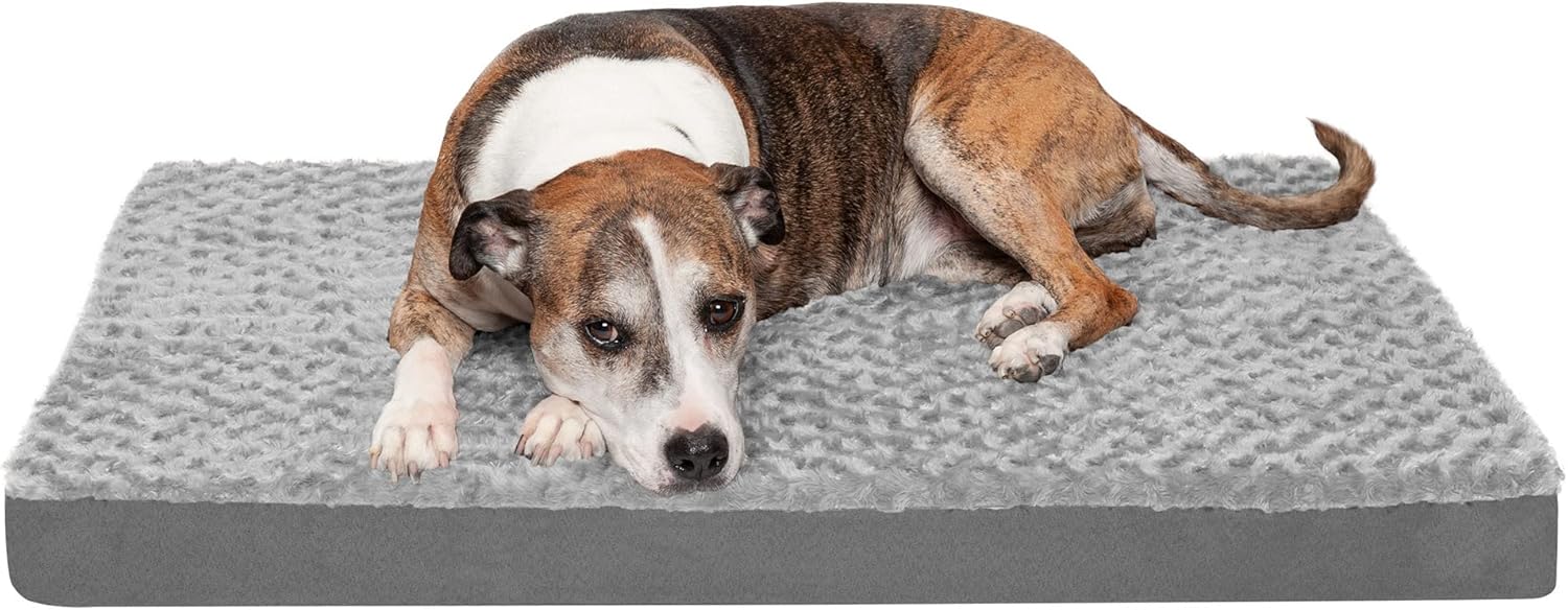 Furhaven Orthopedic Dog Bed Large Gray Main image