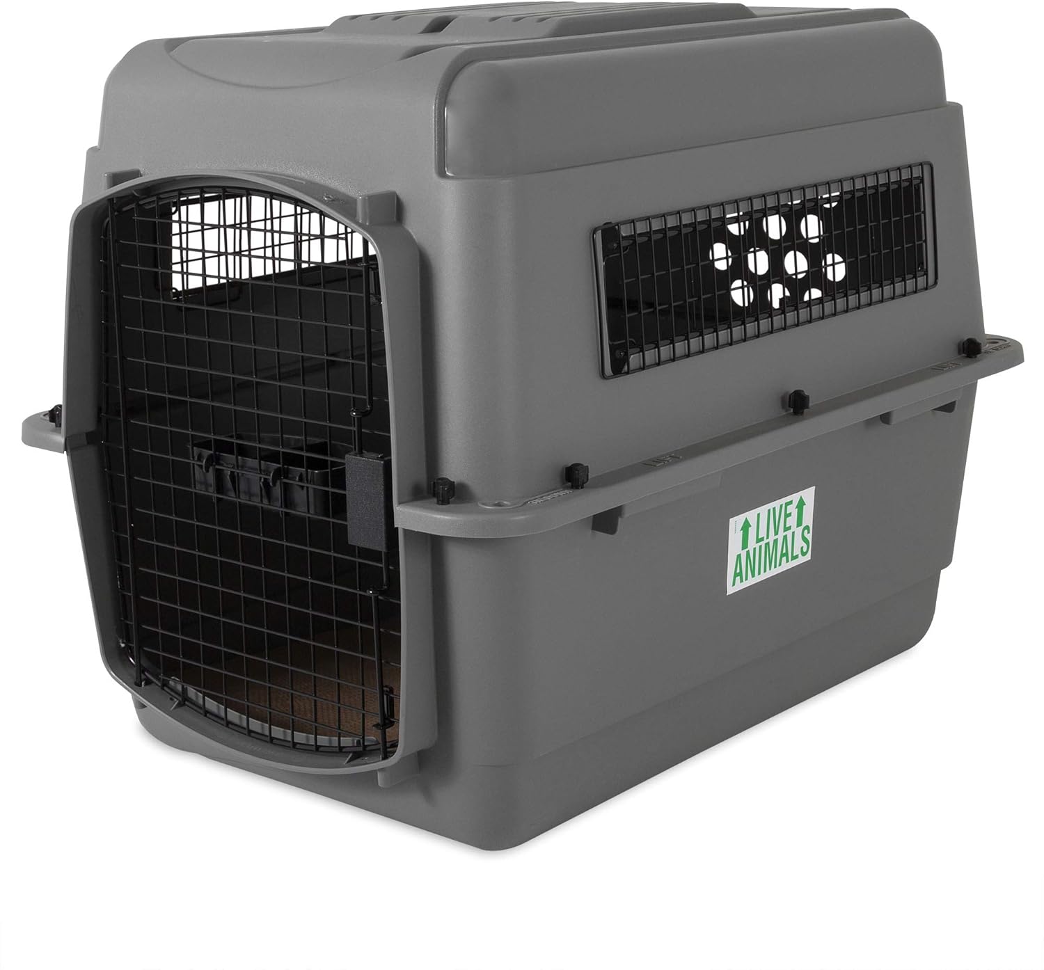 Petmate Sky Kennel For Pets From 30to50 Pound Light Gray Main image