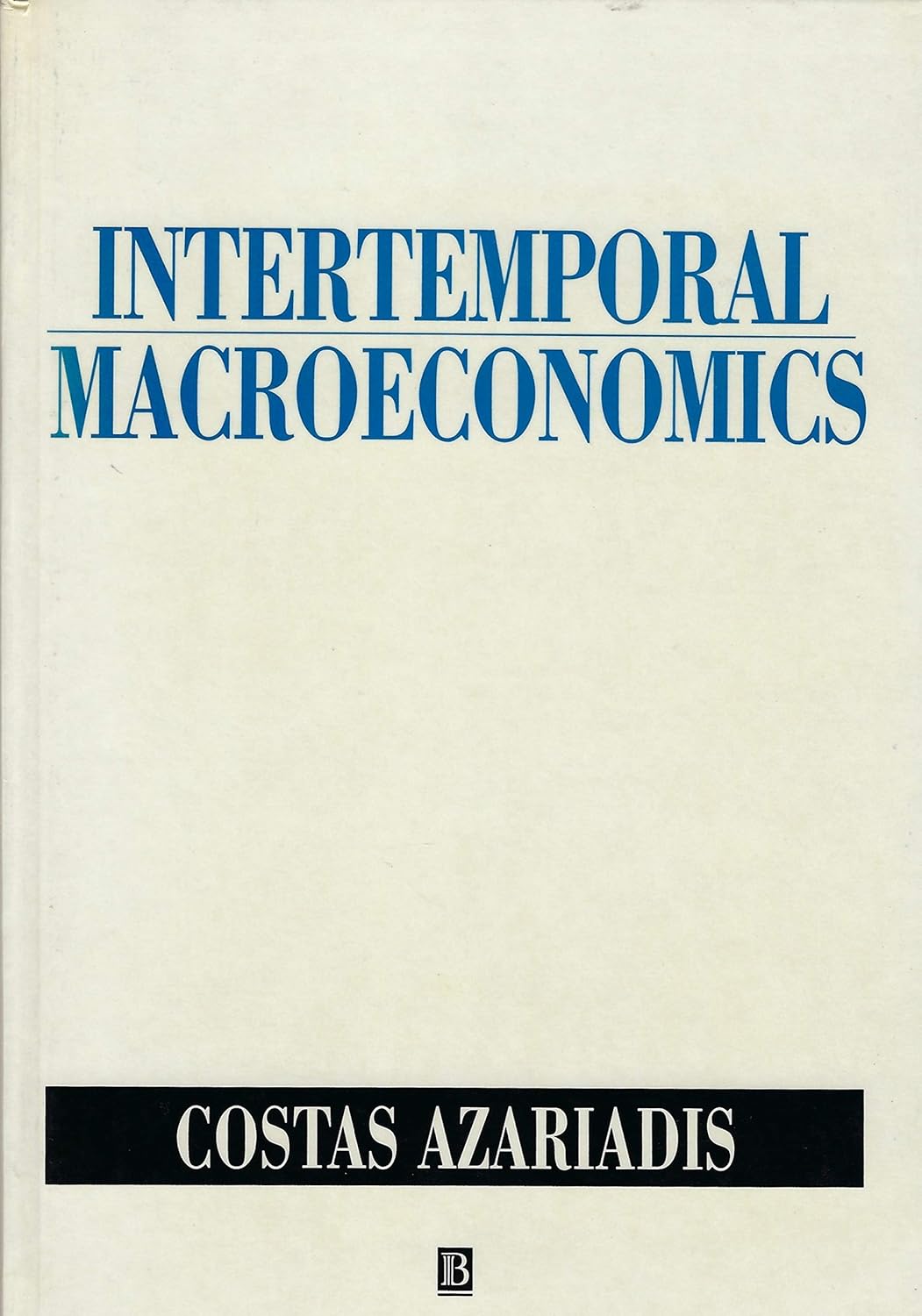 Intertemporal Macroeconomics Main image
