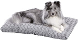 MidWest Homes For Pets Deluxe Super Plush Dog And Cat Bed 30in Gray