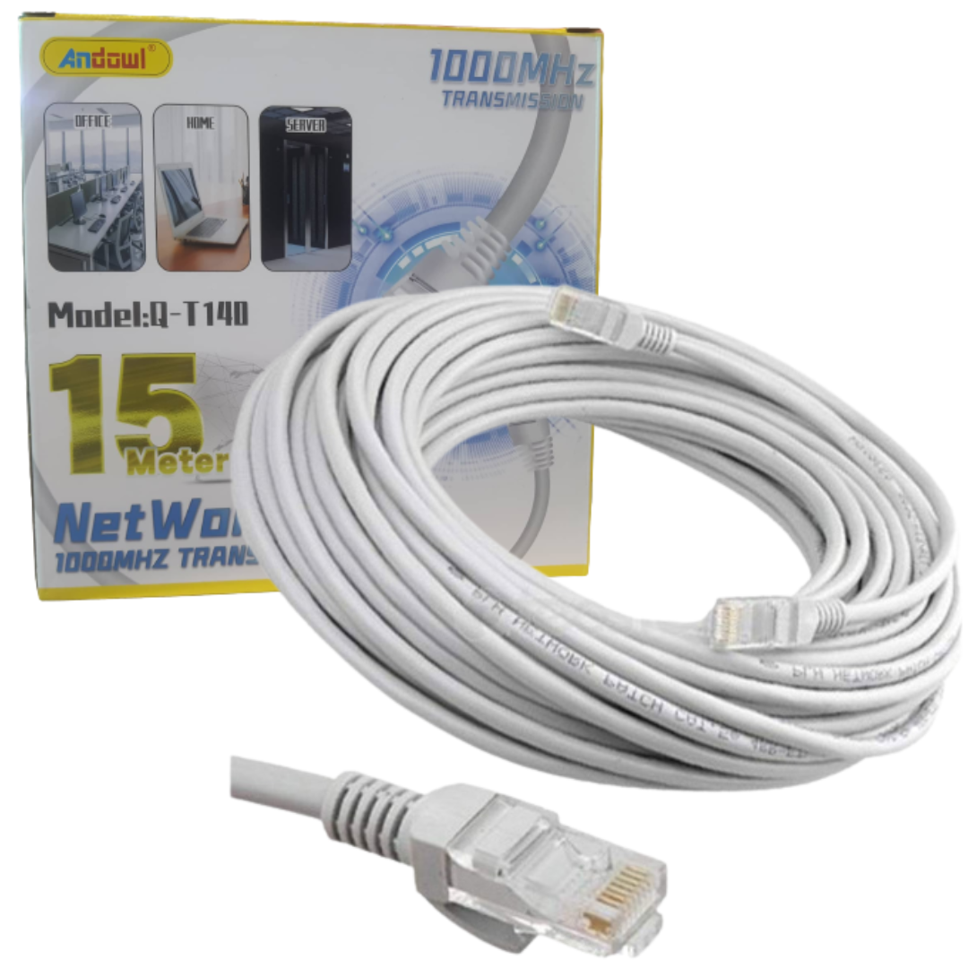 Andowl QT140 15m Network Cable 1000MHz Transmission Rate