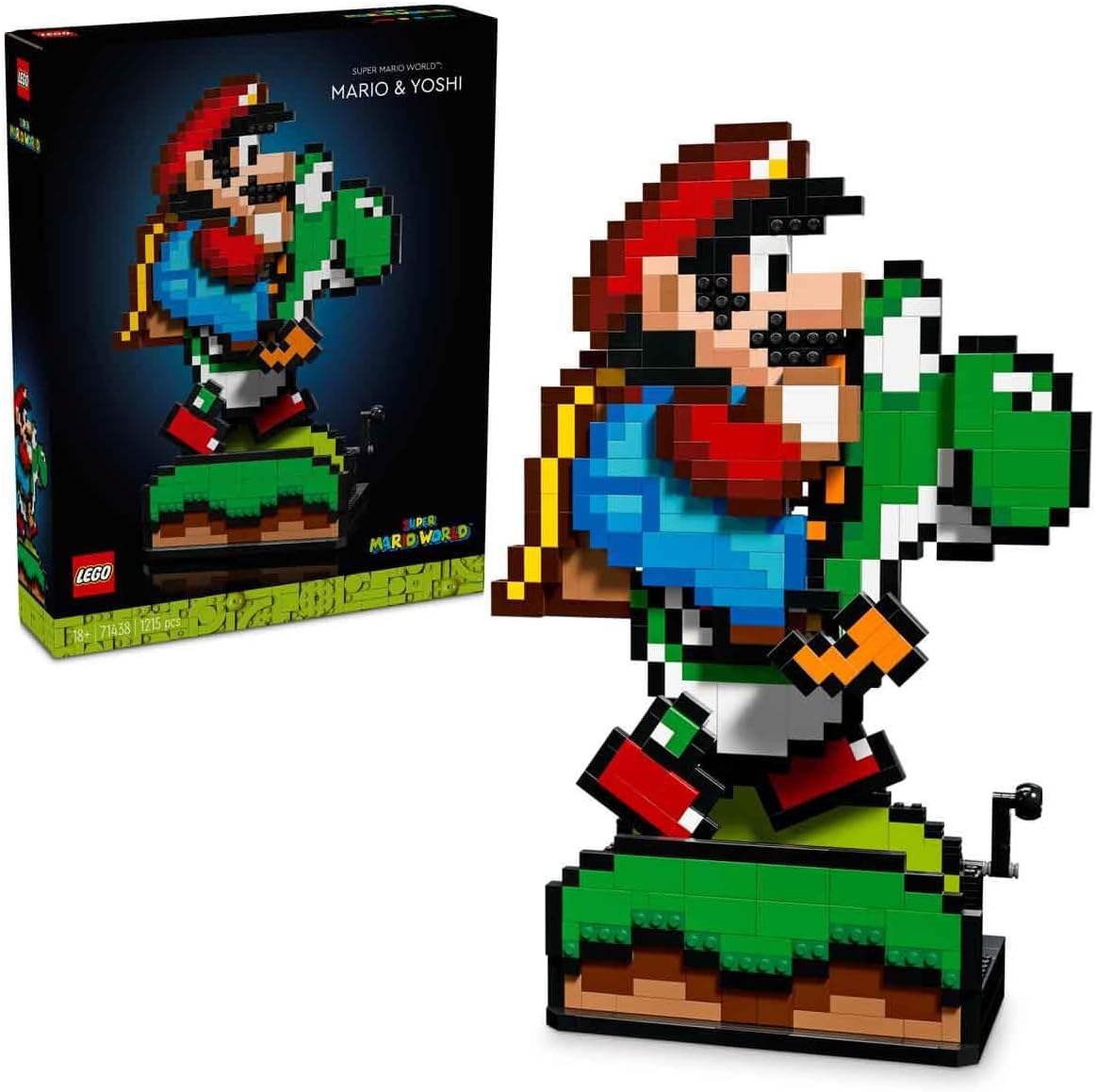 LEGO 71438 Super Mario Super Mario World Mario And Yoshi Nintendo Collectible Set Main image