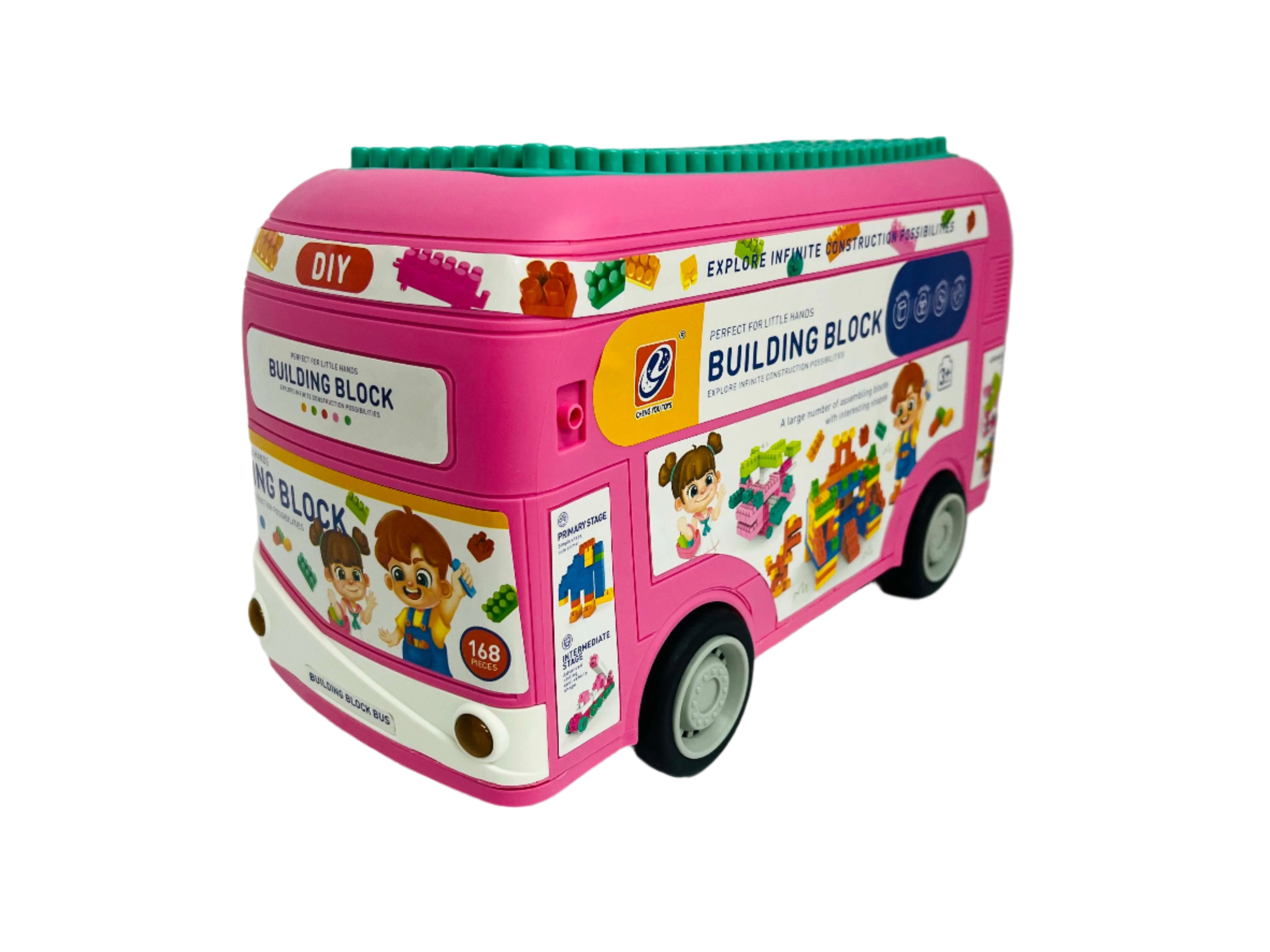Building Block Bus Set Main image