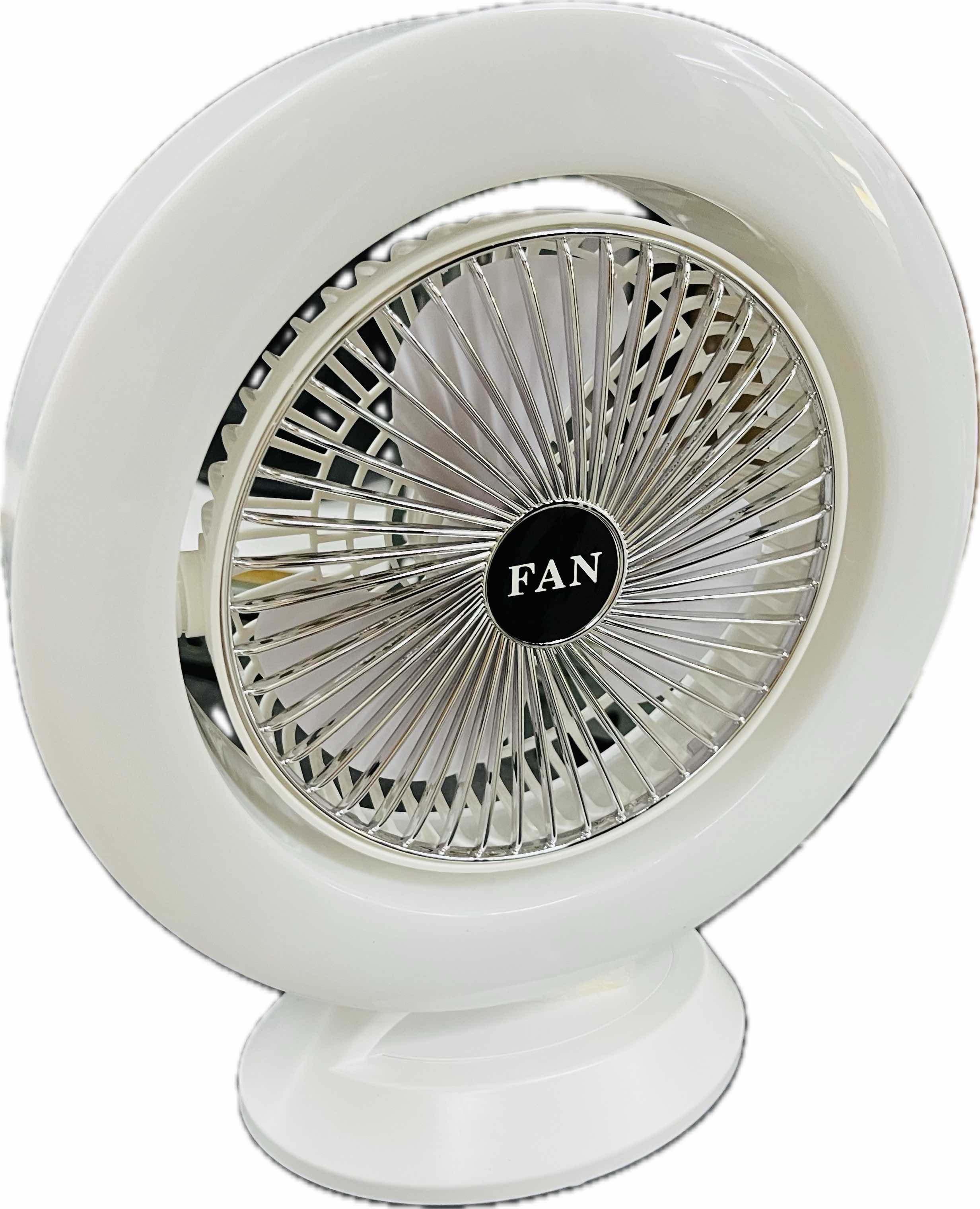 S27 Colorful Lighting Desktop Fan Main image