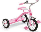 Radio Flyer Classic Pink 10in Tricycle Toddler Ages 2to5