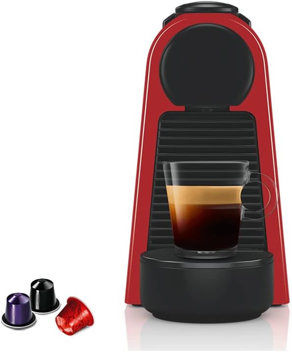 Nespresso Essenza Mini Coffee Machine Red Main image