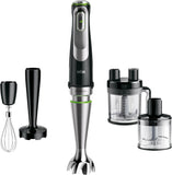 Braun MultiQuick 9 MQ9187XLI Hand Blender With Food Processor Chopper Masher And Whisk Black