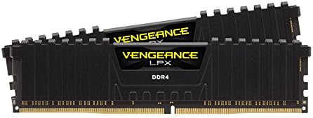 Corsair Vengeance LPX 32GB 2x16GB DDR4 DRAM 2133MHz C13 Memory Kit Black ‎CMK32GX4M2A2133C13