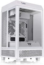 Thermaltake Tower 100 Snow Edition Tempered Glass Mini Tower Computer Chassis For Mini ITX