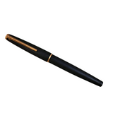 MONTBLANC PEN-FOUNTAIN/BLACK/GOLD/14K