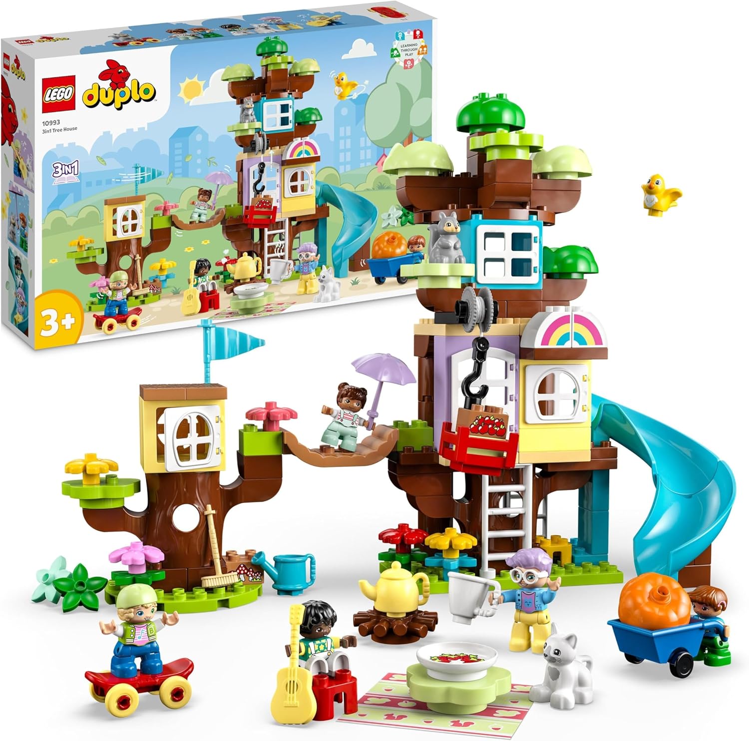 Lego DUPLO 3in1 Tree House 10993 Creative Building Toy For Toddlers Main image