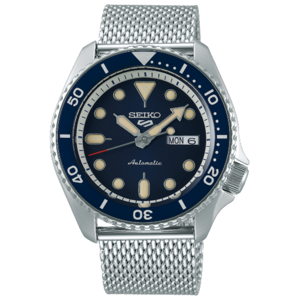 Seiko 5 Sports Mesh SRPD71K1 Automatic Watch, 42.5mm