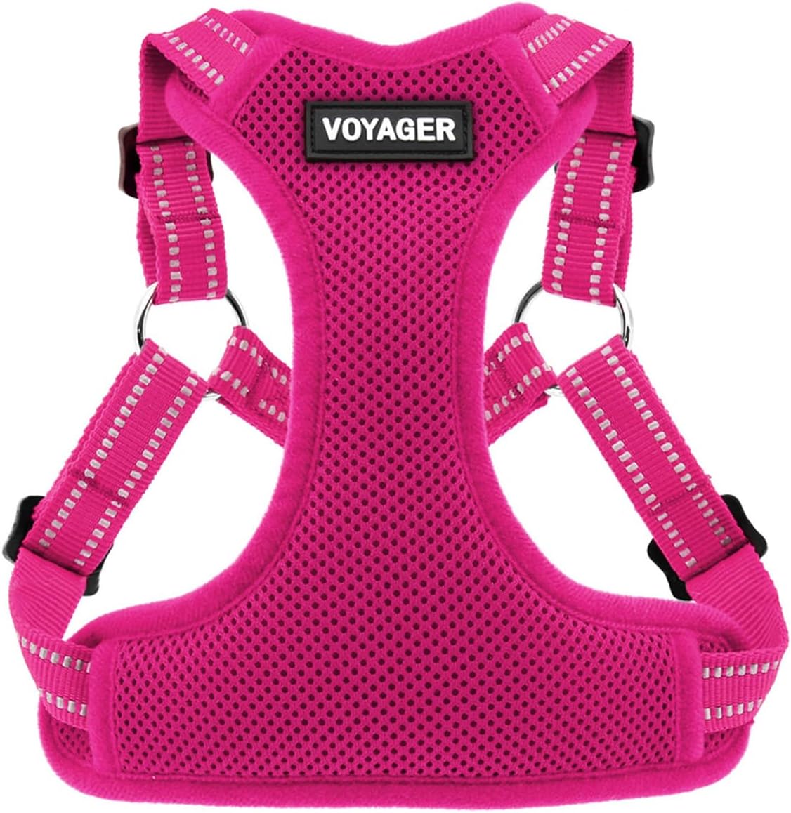 Best Pet Supplies Voyager StepIn Flex Dog Harness For Small And Medium Dogs Fuchsia Medium Main image