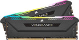 Corsair Vengeance RGB Pro SL 32GB 2x16GB DDR4 3600 C18 1.35V Optimized for AMD Ryzen Black