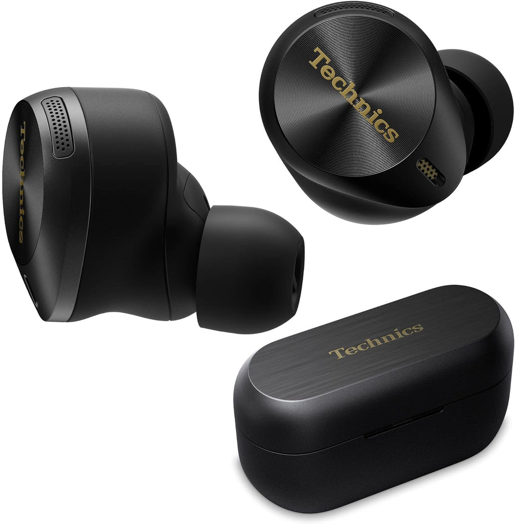 Technics EAHAZ80EK HiFi True Wireless Earbuds With Noise Cancelling Black