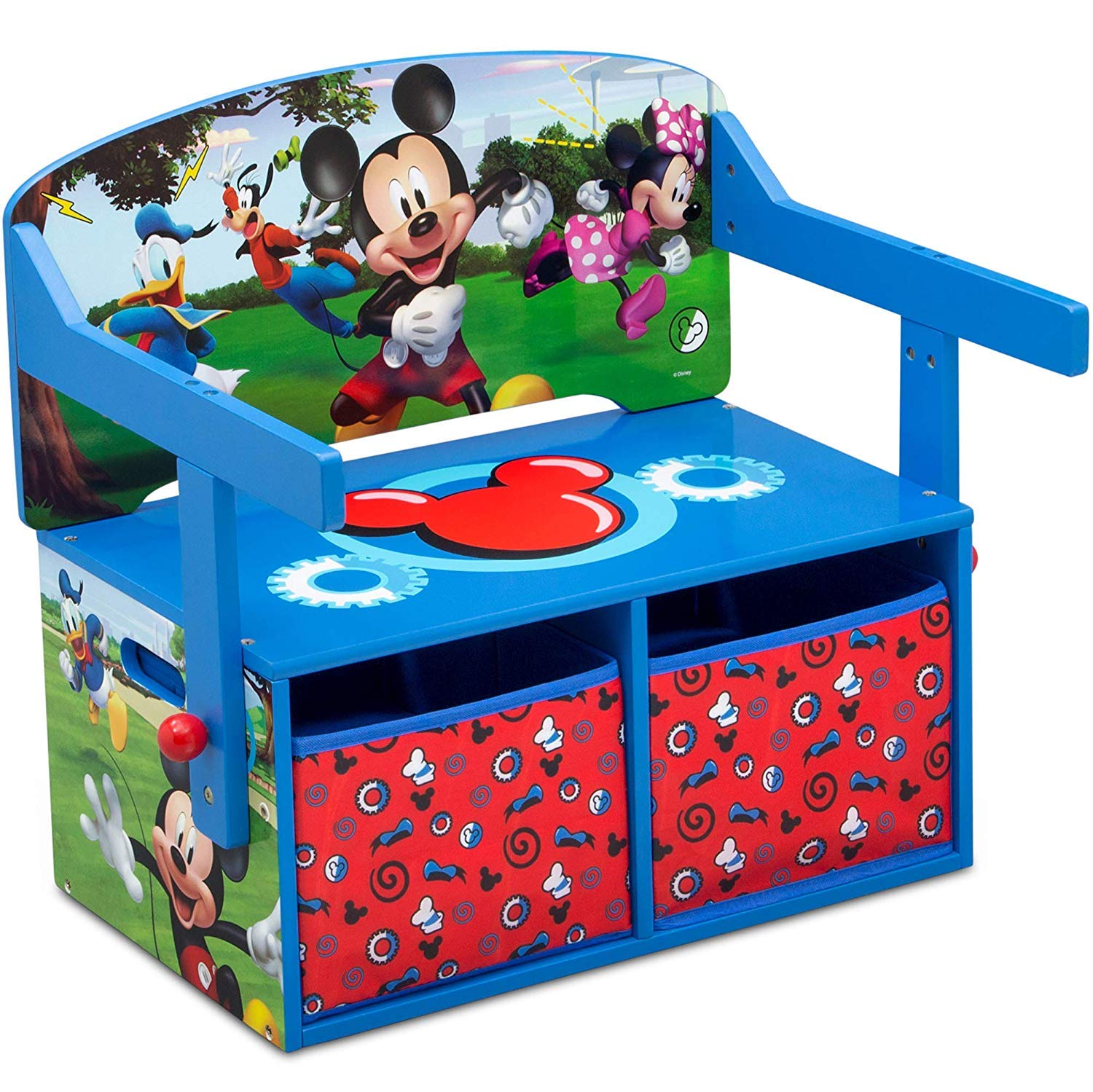Delta Children Kids Convertible Activity Bench Disney Mickey Mouse Main image